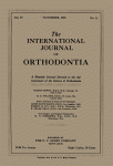 Go to journal home page - International Journal of Orthodontia
